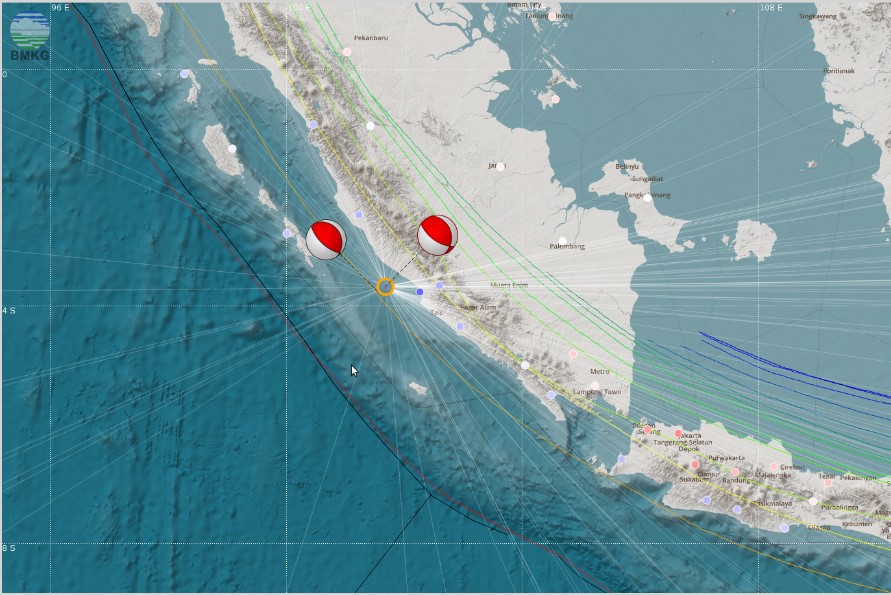 Gempa di Magnitudo 5,8 Guncang Kuat Enggano Bengkulu